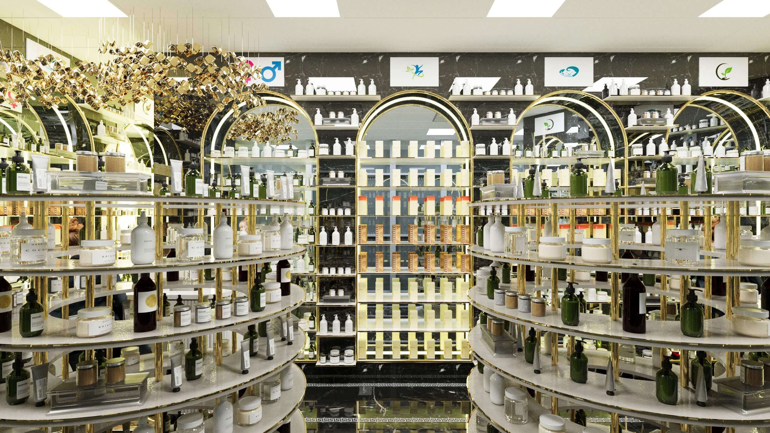 Rendered image of Armani Pharmacy